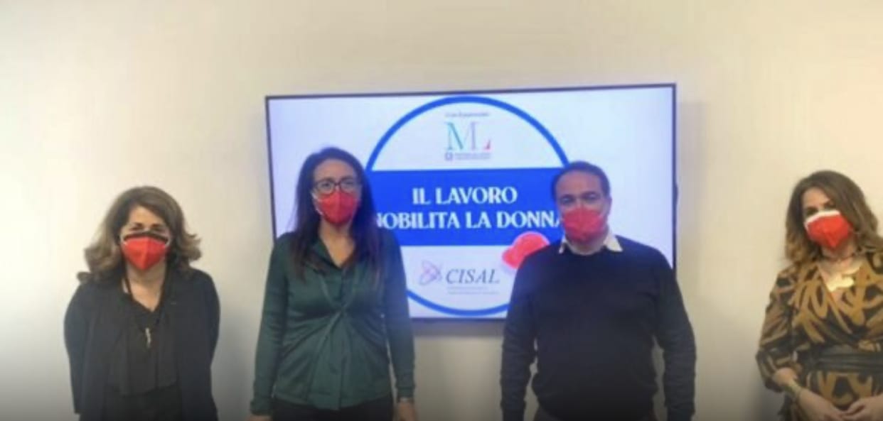 Immagine di copertina di: “Il lavoro nobilita la donna”: a Napoli al via la campagna di sensibilizzazione firmata Cisal